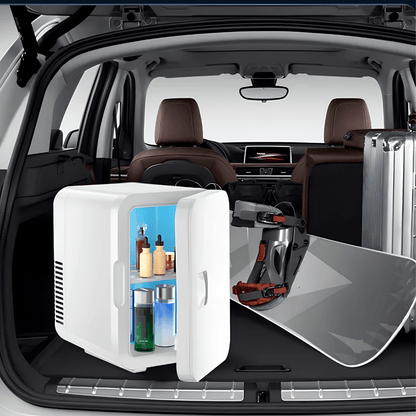 Portable Mini Fridge with Dual Power - 6L Compact Skincare and Cosmetic Refrigerator for beauty products and cosmetics. 4