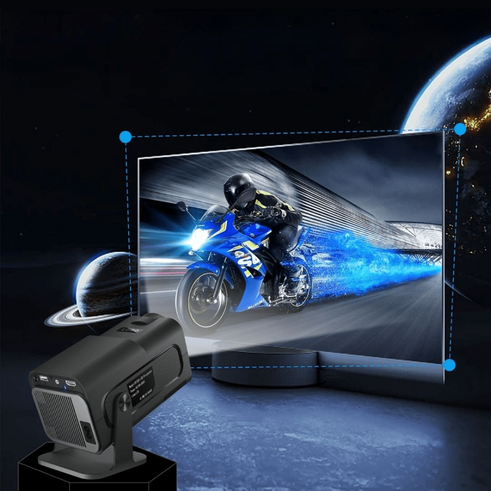 Portable Mini Projector with WiFi and Android – Compact Design for Streaming and Gaming 2