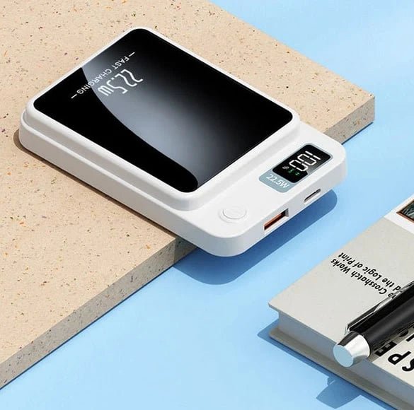 Power Bank 20000mAh with ultra-slim design and durable shell, ideal portable charger for travel and everyday use. 8