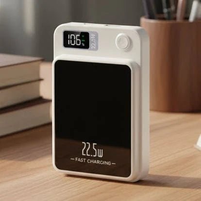 Power Bank 20000mAh with ultra-slim design and durable shell, ideal portable charger for travel and everyday use. 1