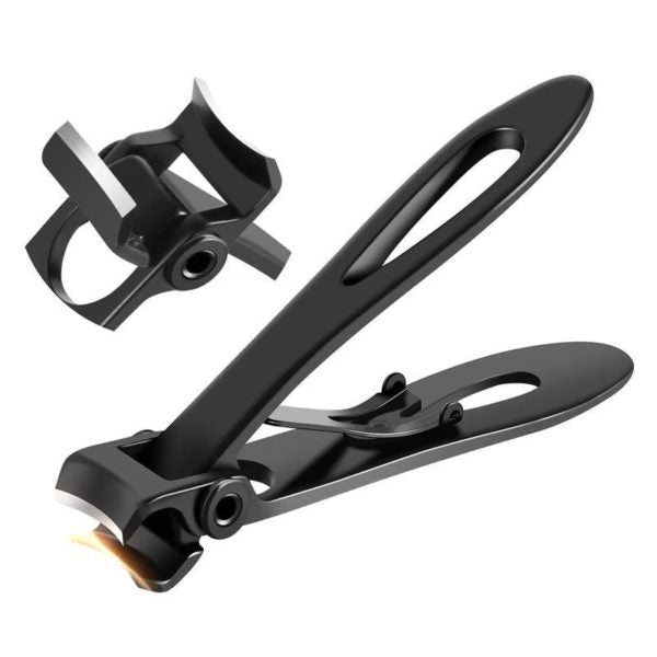 Professional nail clippers featuring sharp stainless steel blades and an ergonomic handle designed for precise nail care and comfort. 4