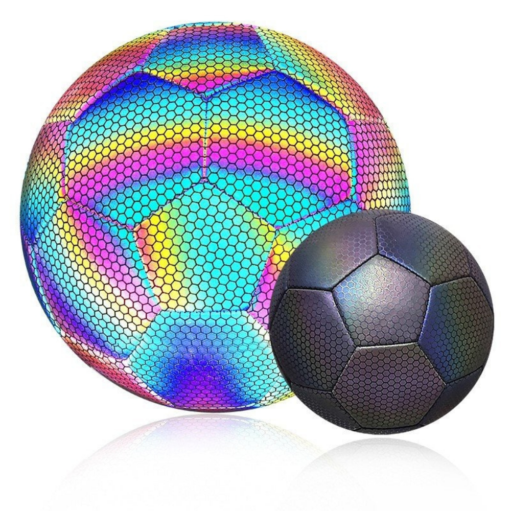 Reflective Soccer Ball for Outdoor Play with Durable Design and Colorful High-Visibility Finish 4