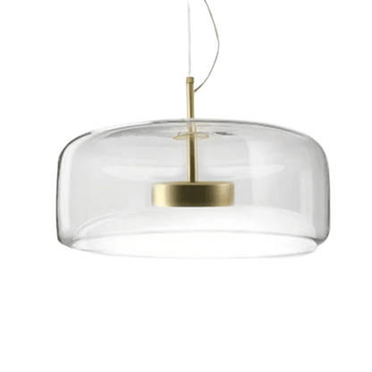 Retro pendant lamp featuring an amber glass shade and a black metal fixture, perfect vintage lighting for kitchen and dining spaces. 3