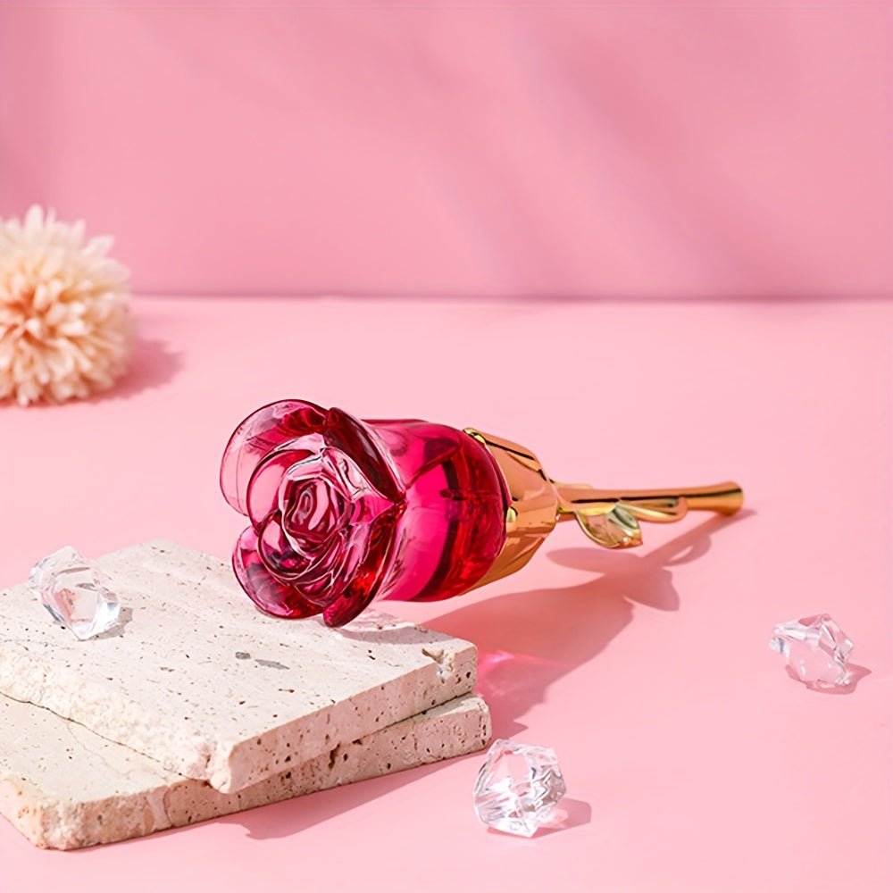 Rose Floral Perfume bottle with elegant design, showcasing a light and lasting fragrance perfect for everyday wear. 1