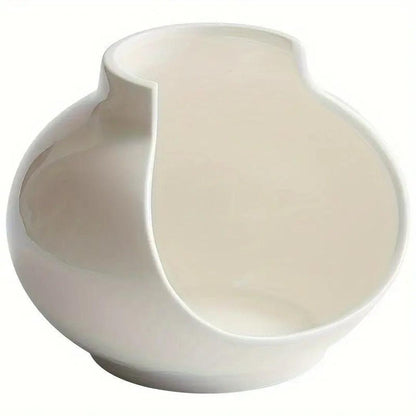 Rounded Kitchen Bowl with Flat Base