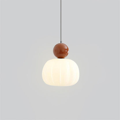 Scandinavian hanging lamp featuring a sleek metal and acrylic design, with adjustable LED light, perfect for modern interior spaces. 0