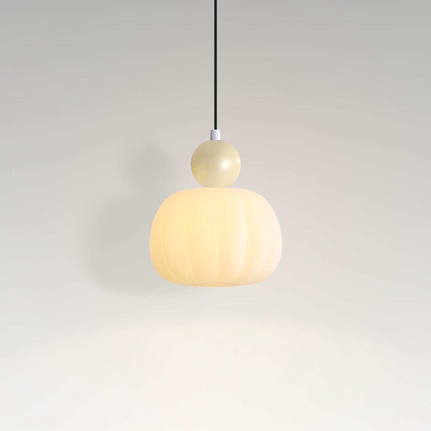 Scandinavian hanging lamp featuring a sleek metal and acrylic design, with adjustable LED light, perfect for modern interior spaces. 7