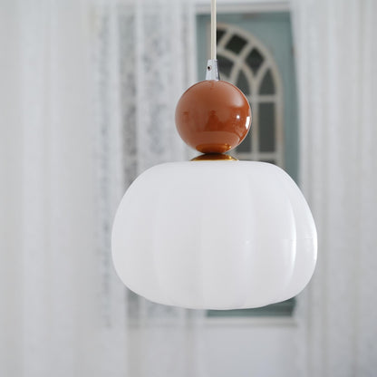 Scandinavian hanging lamp featuring a sleek metal and acrylic design, with adjustable LED light, perfect for modern interior spaces. 6