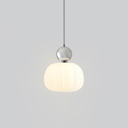 Scandinavian hanging lamp featuring a sleek metal and acrylic design, with adjustable LED light, perfect for modern interior spaces. 9