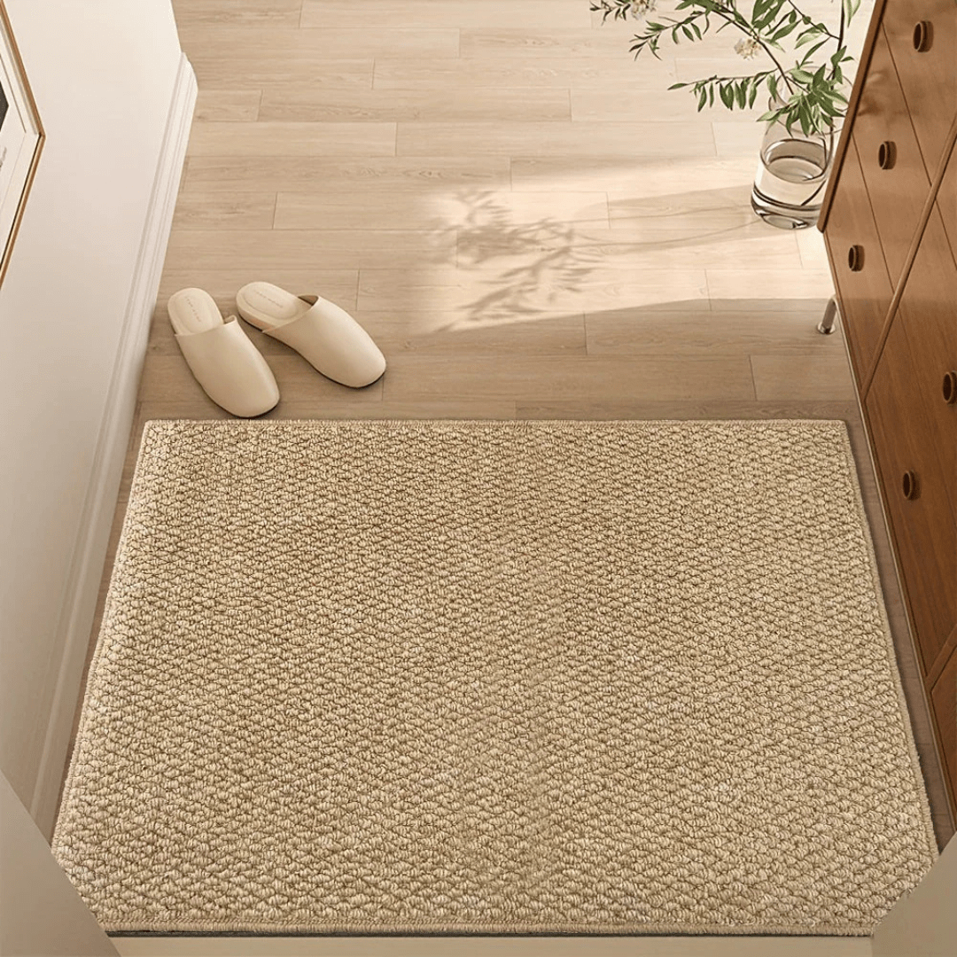 Scandinavian Indoor Doormat with Water-Resistant Material – Durable Minimalist Design, Machine Washable 0