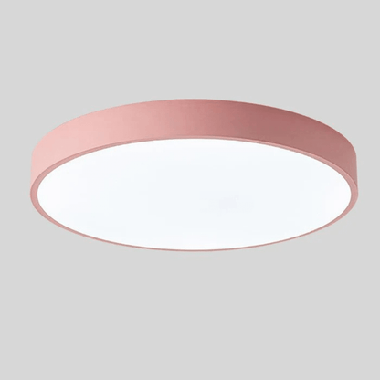 Scandinavian LED ceiling lamp featuring a minimalist design, crafted with a combination of wood and metal, perfect for modern home decor and flush mounting. 15