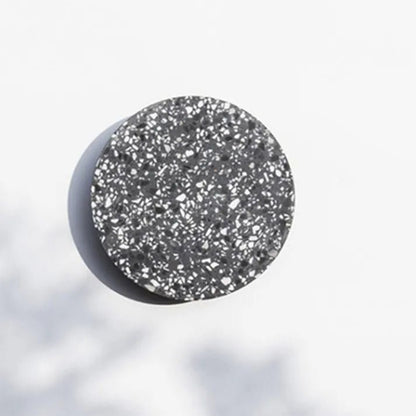 Scandinavian wall lamp featuring a warm LED light and stylish terrazzo finish, perfect for modern minimalist home decor. 0