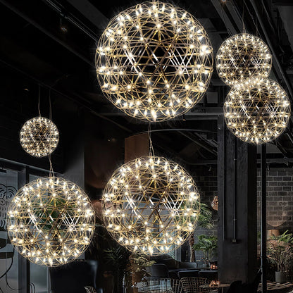 Sculptural pendant light featuring integrated LED technology, adjustable cable, and a sleek modern stainless steel design, perfect for contemporary home decor. 7