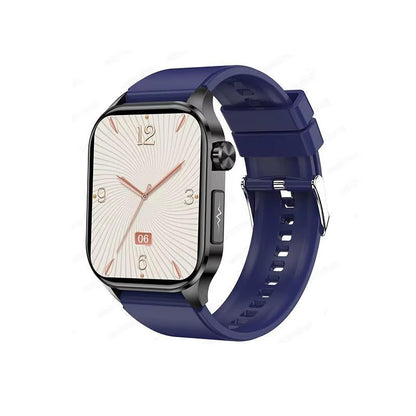 Senior smartwatch featuring a 2.04 AMOLED display, health monitoring capabilities, emergency SOS function, Bluetooth calling, and waterproof design, ideal for seniors' 7