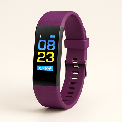 Senior smartwatch featuring health monitoring capabilities and a water-resistant design, ideal for active seniors. 2