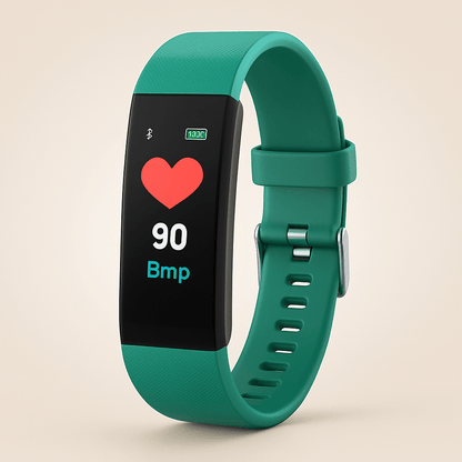 Senior smartwatch featuring health monitoring capabilities and a water-resistant design, ideal for active seniors. 3