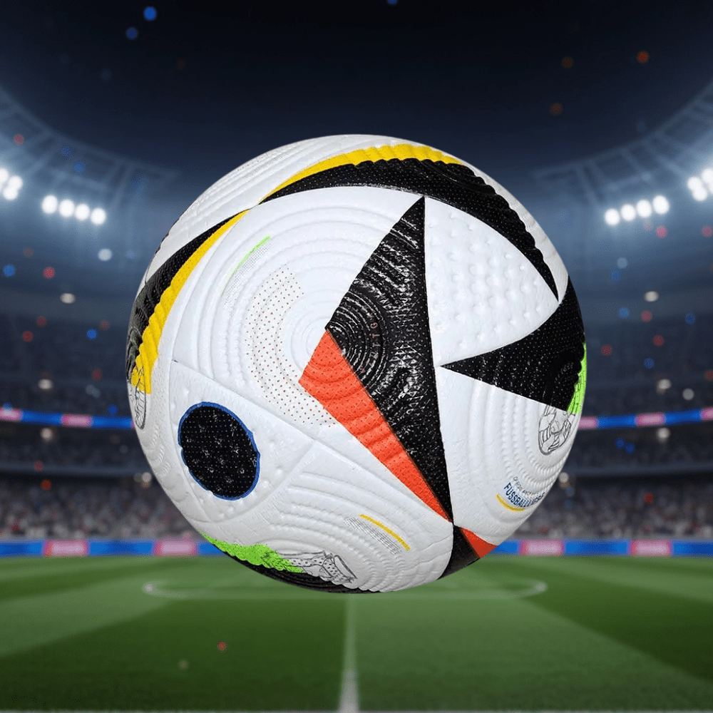 Size 5 soccer ball designed for training and match play, made of durable PU material for consistent control and performance on the field. 5