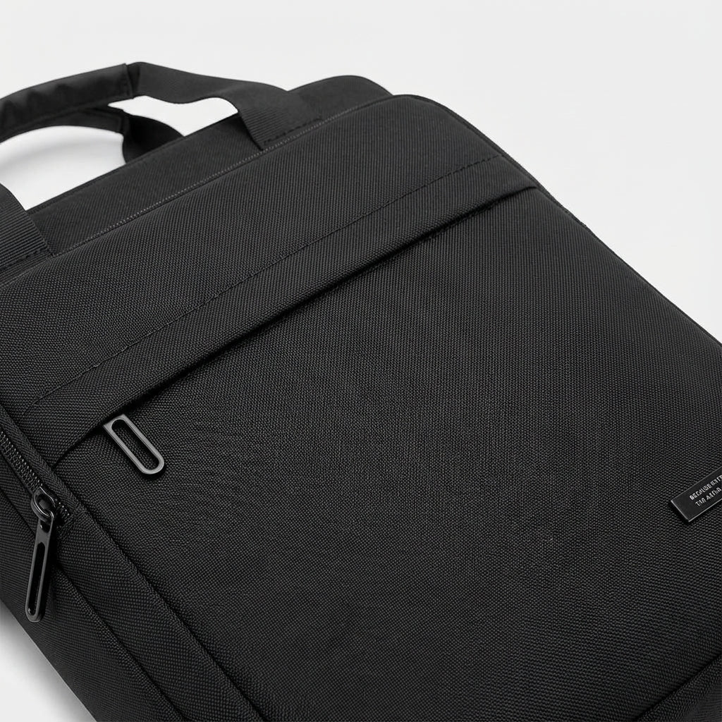 Slim Messenger Bag with Laptop Compartment – Waterproof Nylon Design – Lightweight and Adjustable Shoulder Strap 2