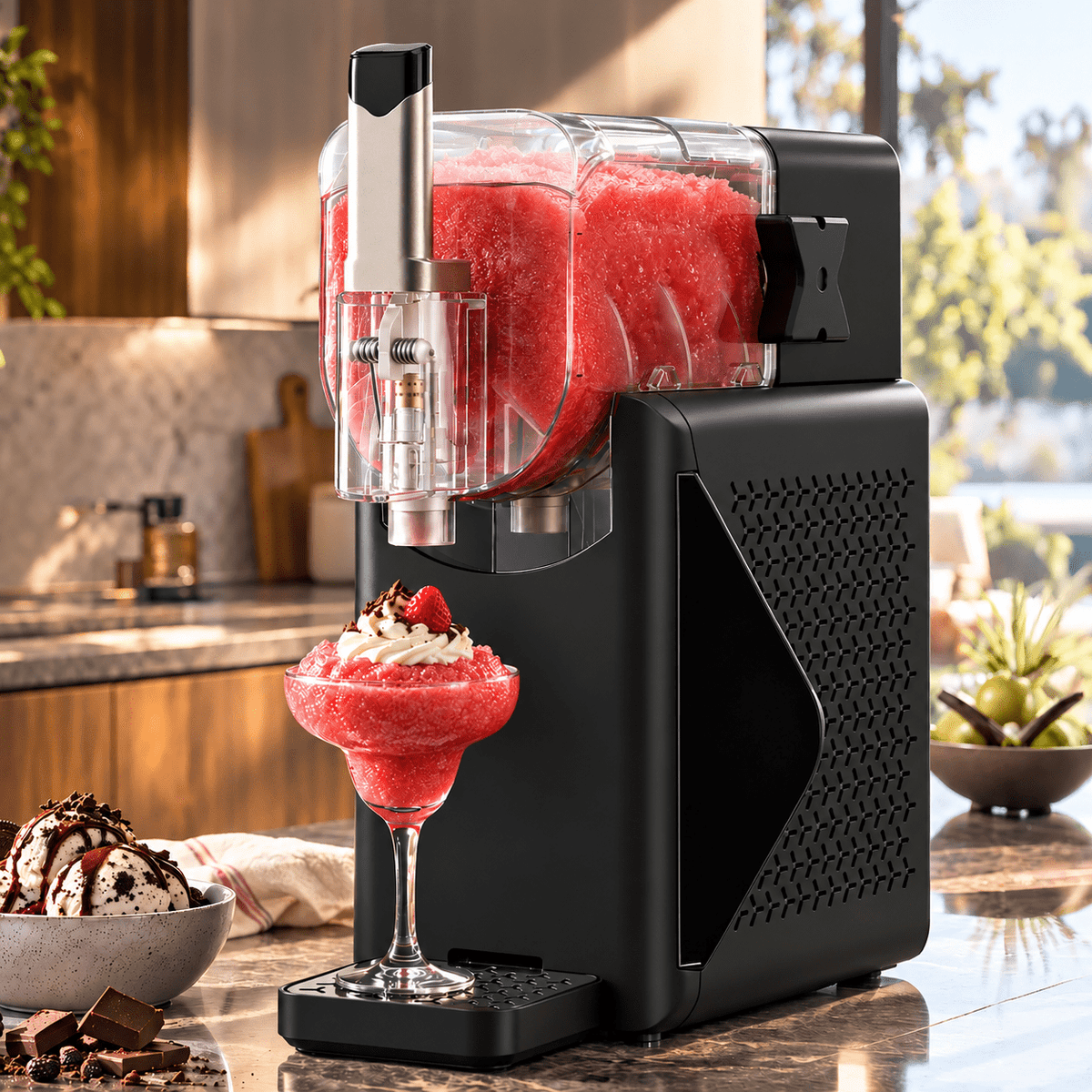 Slushie Machine with Compressor