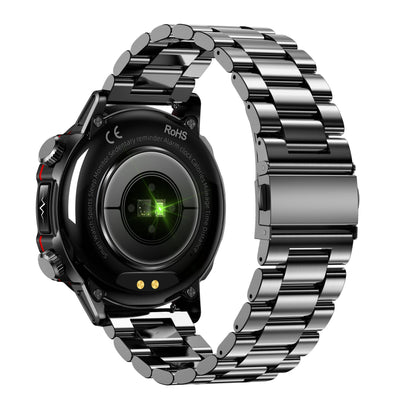 Smart Watch featuring ECG, Blood Pressure, and Glucose Monitoring with a 1.43-Inch Touch Screen and IP68 Waterproof rating. 6