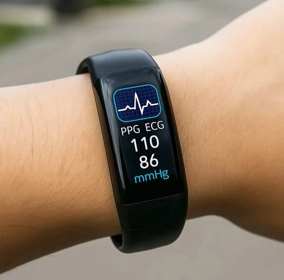 Smartwatch featuring activity tracking and notification capabilities, designed with a sleek modern aesthetic for daily wear. 2