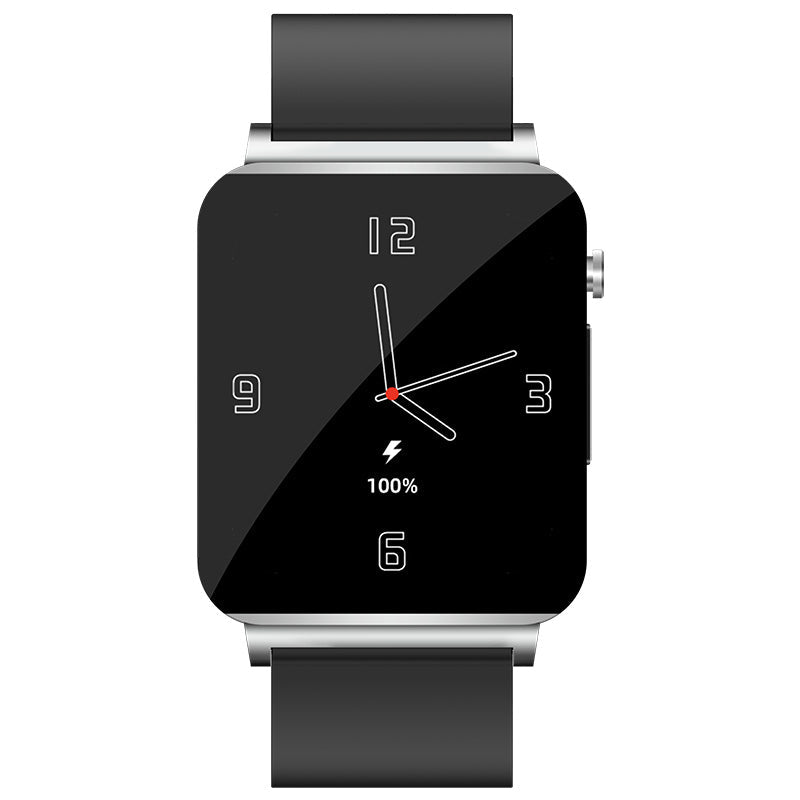 Smartwatch featuring ECG and blood sugar monitoring, 1.72-inch HD touch screen, and a durable zinc alloy case, ideal for health tracking and 3