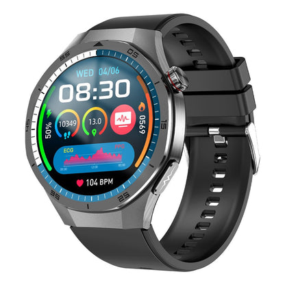Smartwatch featuring ECG health monitoring, a vibrant 1.56-inch AMOLED display, and IP68 water resistance, ideal for fitness tracking and health management 1