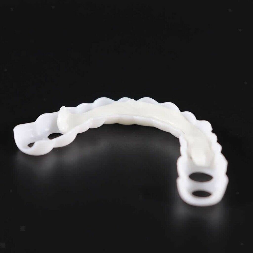 Snap-On Veneers for an Instant Smile Enhancement featuring a Natural Look, made from Comfortable Fit Medical-Grade Polypropylene for a seamless appearance. 5