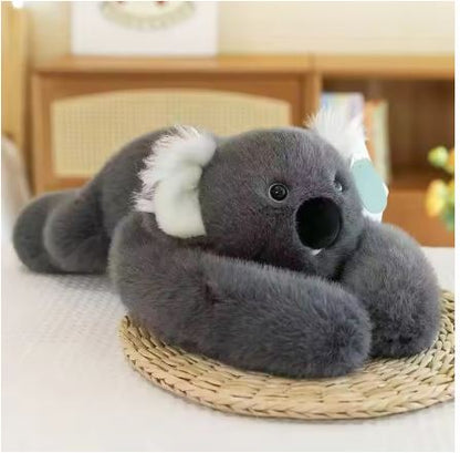 Soft Hugging Pillow with Eco-Friendly Faux Fur, 45cm, designed for comfort, stress relief, and emotional balance. Perfect for cozy relaxation and 6