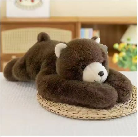 Soft Hugging Pillow with Eco-Friendly Faux Fur, 45cm, designed for comfort, stress relief, and emotional balance. Perfect for cozy relaxation and 2