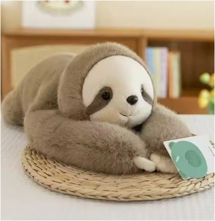 Soft Hugging Pillow with Eco-Friendly Faux Fur, 45cm, designed for comfort, stress relief, and emotional balance. Perfect for cozy relaxation and 5