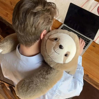Soft Hugging Pillow with Eco-Friendly Faux Fur, 45cm, designed for comfort, stress relief, and emotional balance. Perfect for cozy relaxation and 1