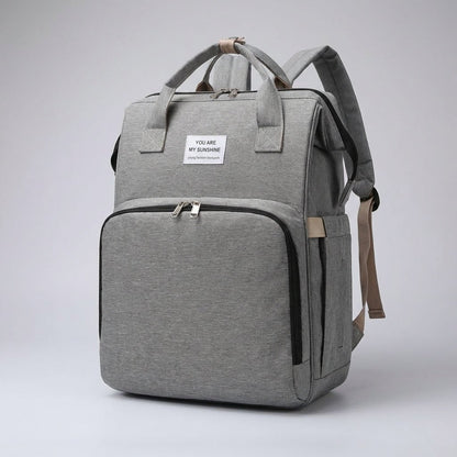 Spacious Diaper Bag Backpack with Adjustable Straps and Easy-Clean Fabric – Stylish Baby Bag for Organized Parenting 0