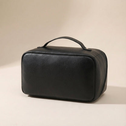 Spacious Makeup Case with Multiple Compartments and Easy Carry Handle – Luxurious Design in White, Black, Pink, Brown 6