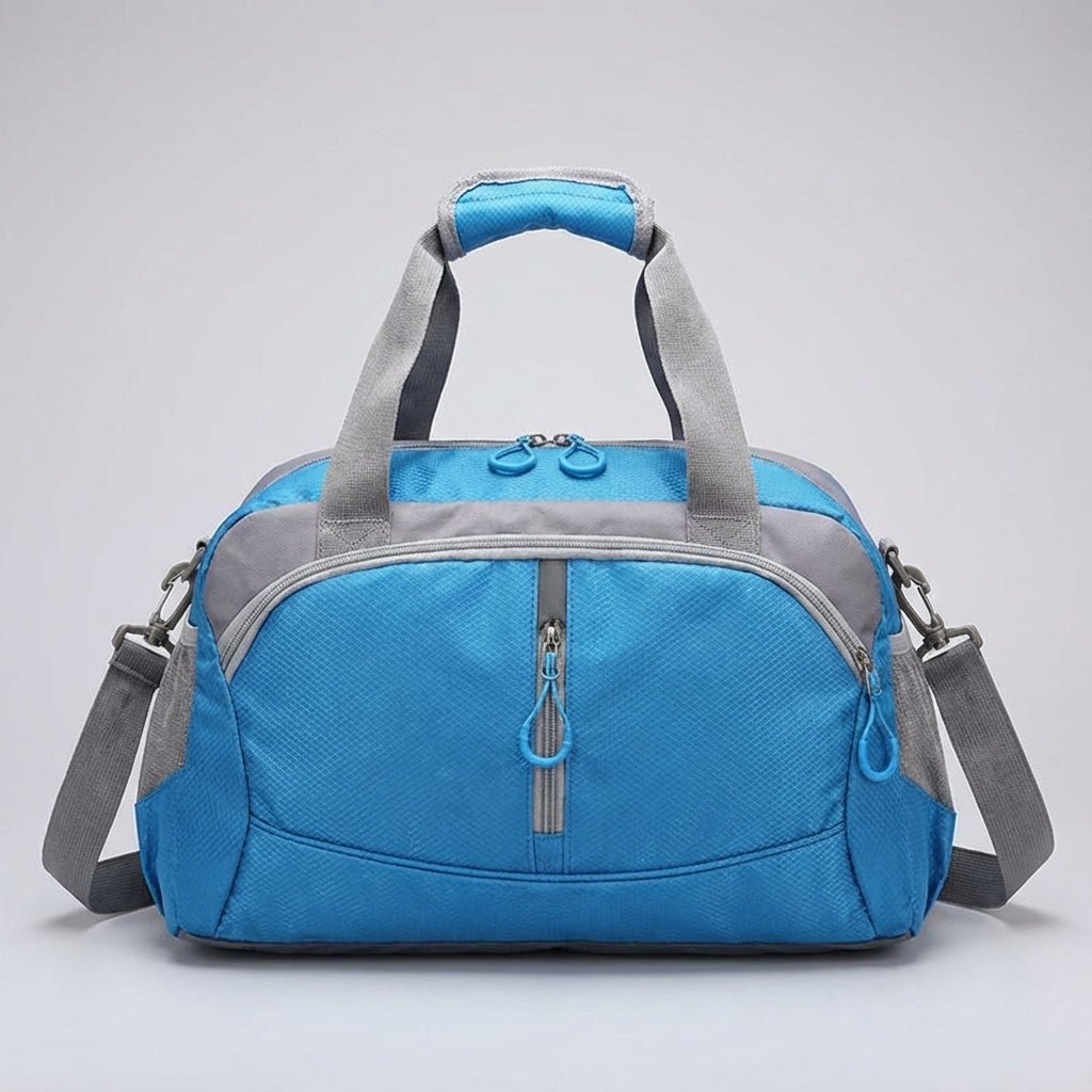 Sporty travel bag featuring weatherproof protection, adjustable straps, and a versatile 20-35L capacity, perfect for outdoor adventures and everyday use. 4