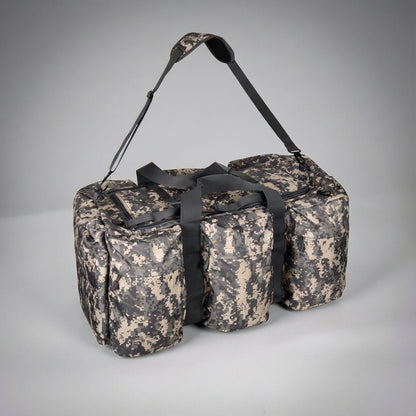 Tactical Duffel Bag with Modular System – Water-Resistant 600D Oxford – Outdoor Adventure Gear – 30 x 30 x 72 cm 7