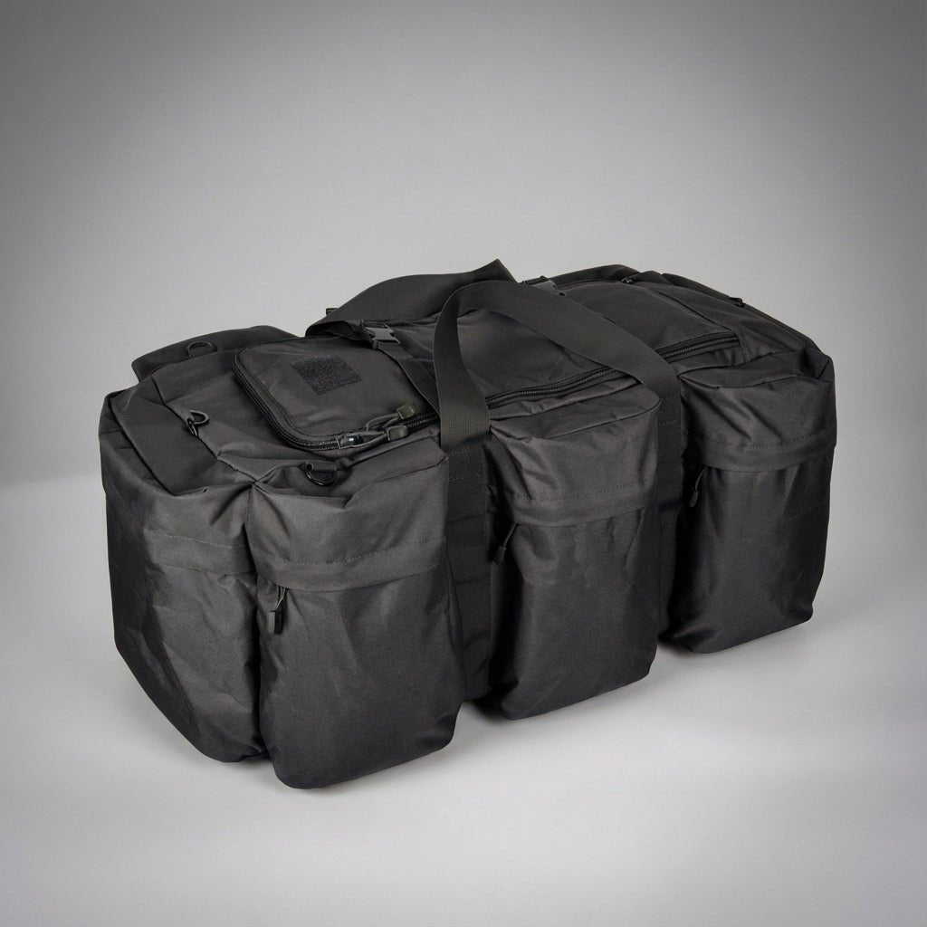 Tactical Duffel Bag with Modular System – Water-Resistant 600D Oxford – Outdoor Adventure Gear – 30 x 30 x 72 cm 6
