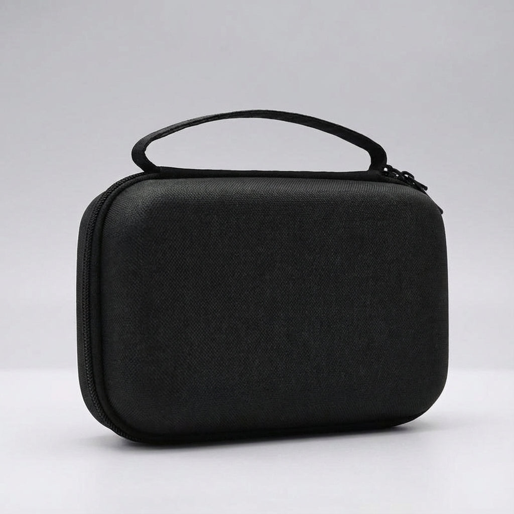 Compact travel organizer featuring multiple compartments and a water-resistant exterior, perfect for keeping your essentials organized and protected while on the go. 0
