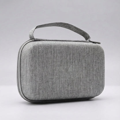 Compact travel organizer featuring multiple compartments and a water-resistant exterior, perfect for keeping your essentials organized and protected while on the go. 4