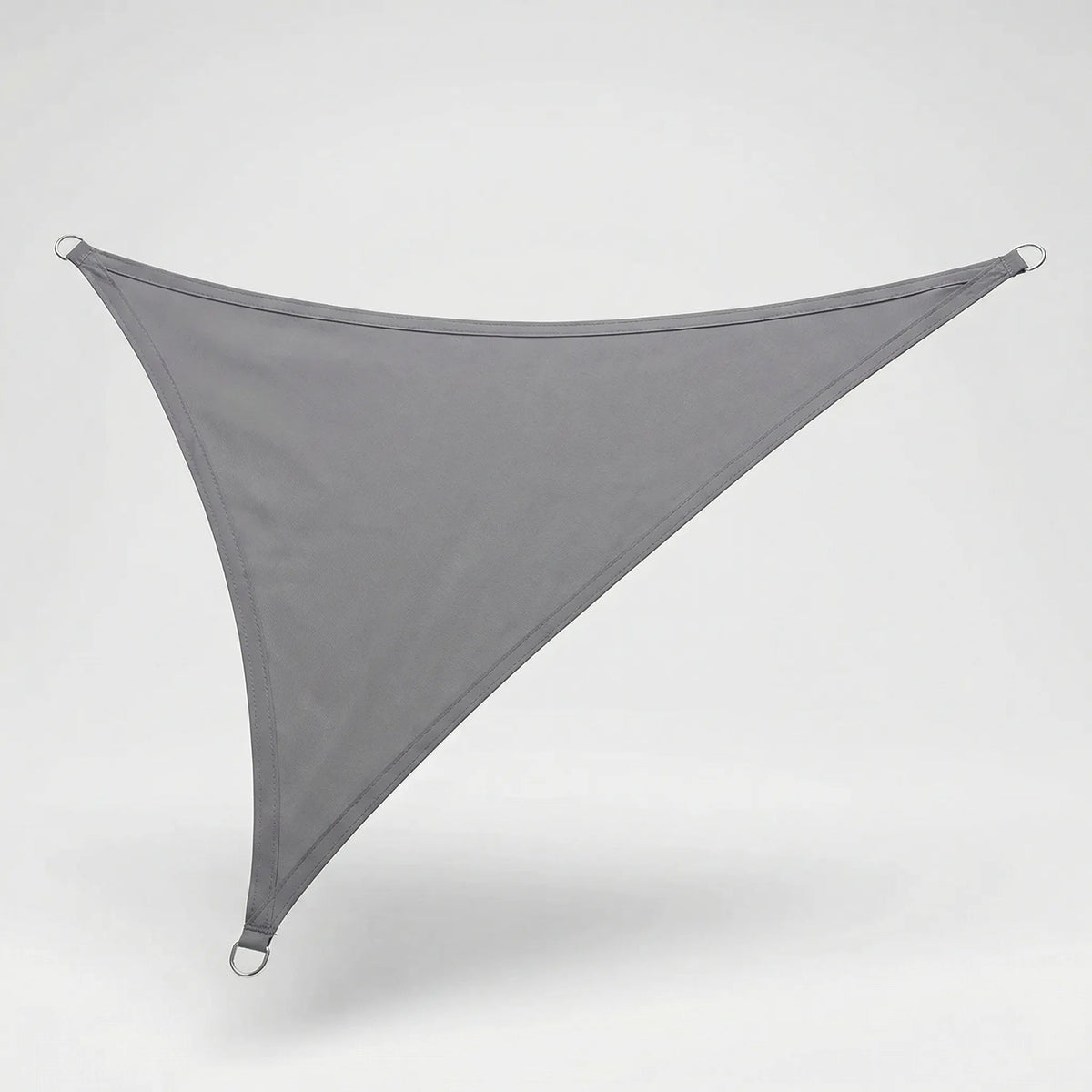 Triangular shade sail made of water-repellent fabric, perfect outdoor canopy for patios and pools, measuring 200x200 cm with reinforced corners for 0