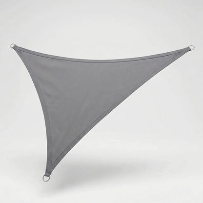 Triangular shade sail made of water-repellent fabric, perfect outdoor canopy for patios and pools, measuring 200x200 cm with reinforced corners for 0