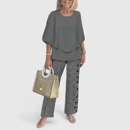 Two Piece Set for Women featuring a Flawless Fit and Lasting Comfort, Elegant Breathable Co Ord Set in stylish design. 13