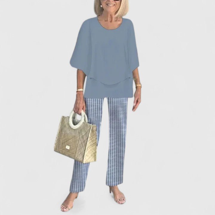 Two Piece Set for Women featuring a Flawless Fit and Lasting Comfort, Elegant Breathable Co Ord Set in stylish design. 2