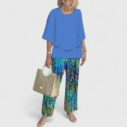 Two Piece Set for Women featuring a Flawless Fit and Lasting Comfort, Elegant Breathable Co Ord Set in stylish design. 11