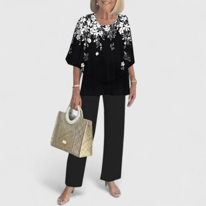 Two Piece Set for Women featuring a Flawless Fit and Lasting Comfort, Elegant Breathable Co Ord Set in stylish design. 9