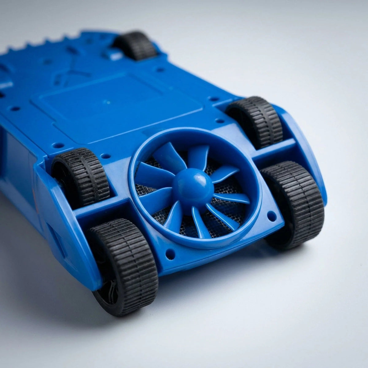 Wall Climbing RC Car featuring laser guidance and USB rechargeable battery, designed for indoor gravity-defying fun, showcasing its unique vertical driving capabilities on a wall 7