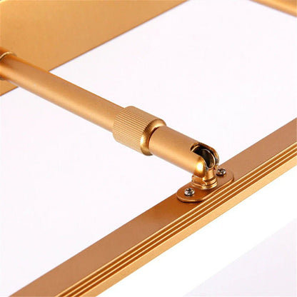 Waterproof LED wall lamp designed for bathroom mirror lighting, featuring a modern stainless steel design and providing bright natural light. 4