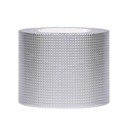 Waterproof repair tape in black, 50mm wide, designed for instant leak sealing with strong rubber adhesive for durable, long-lasting repairs. 0