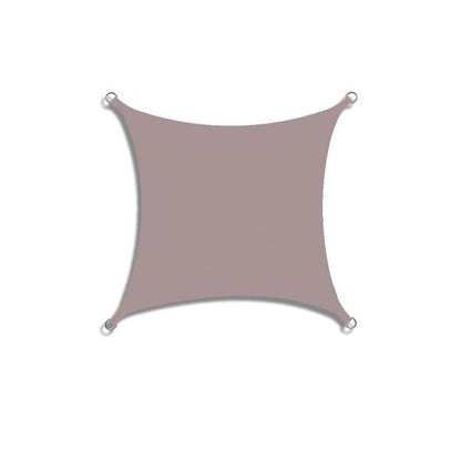 Waterproof shade sail with UV protection, showcasing a durable canvas design ideal for outdoor patios and gardens, providing effective sun shelter and enhancing outdoor aesthetics. 7