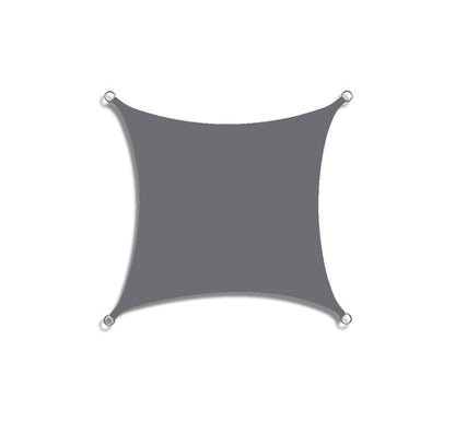 Waterproof shade sail with UV protection, showcasing a durable canvas design ideal for outdoor patios and gardens, providing effective sun shelter and enhancing outdoor aesthetics. 17